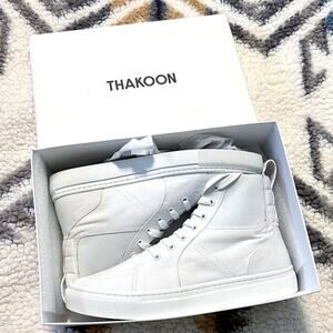 NIB Thakoon Pull On White High Top Sneakers 41/ 10